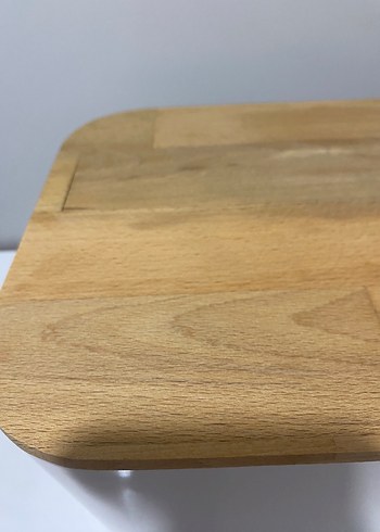 Beden Madome Coco Beyaz Ekmek Kutusu Ahşap Kapaklı
