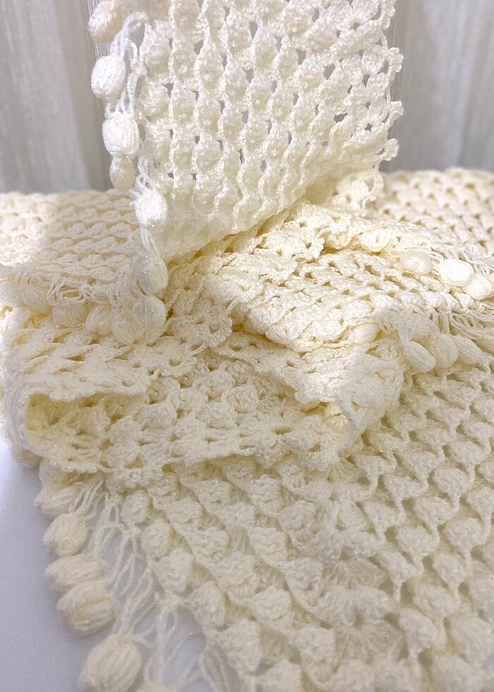 Gelin şalı çeyizlik - Görsel 5