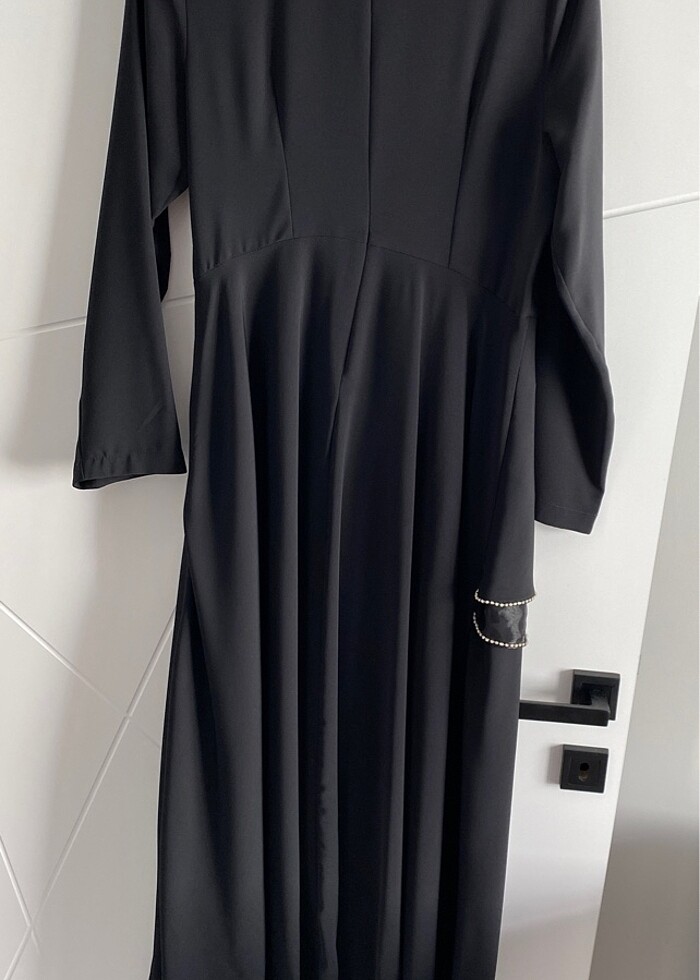 Abiye tesettür elbise - Görsel 3