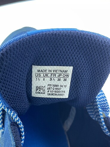 39 Beden mavi Renk Adidas Spor Ayakkabı %70 İndirimli.