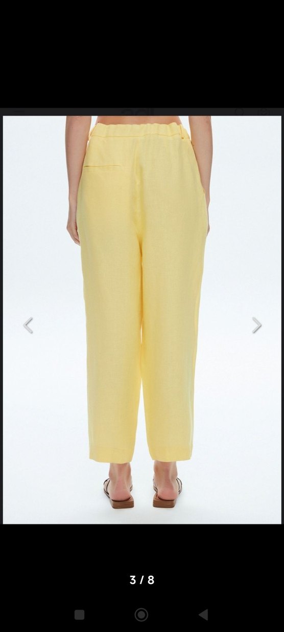 modatutkusu keten pantolon ceket - Görsel 3