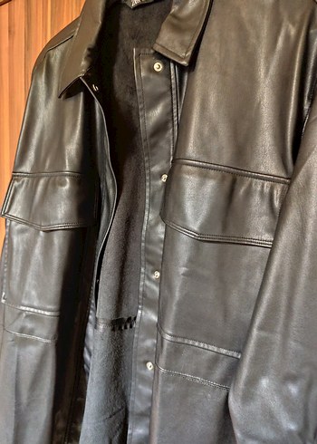zara kışlık deri ceket - Görsel 3