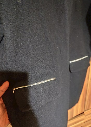 Siyah Uzun Kaban - Görsel 2