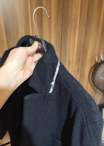 Siyah Uzun Kaban - Görsel 8