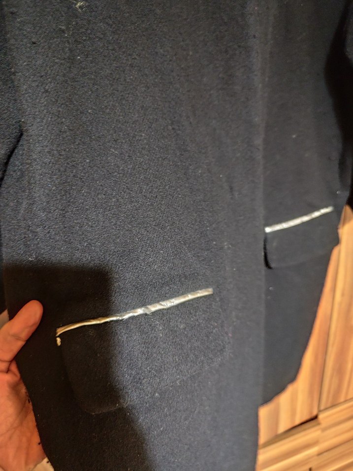 Siyah Uzun Kaban - Görsel 2