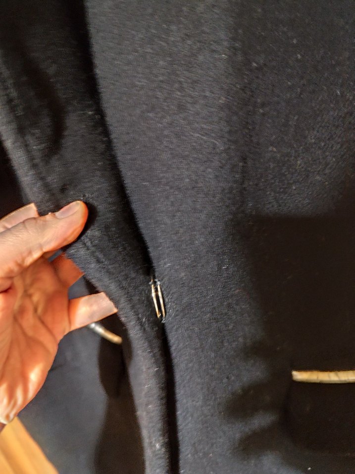 Siyah Uzun Kaban - Görsel 4