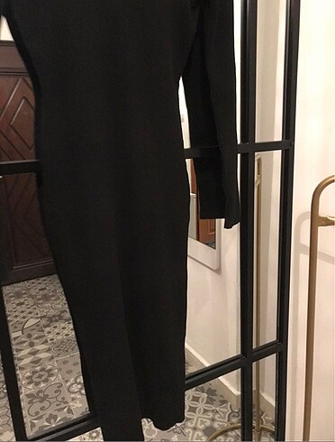 m Beden siyah Renk H&M triko elbise