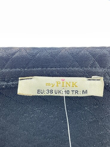 38 Beden siyah Renk PreLoved Hırka %70 İndirimli.