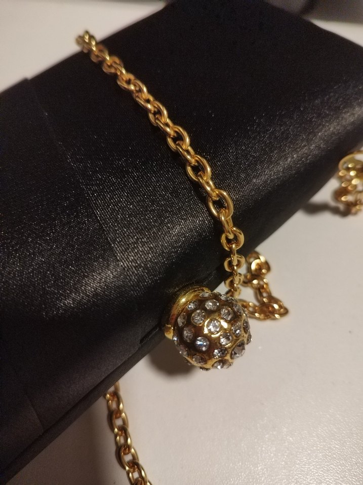 İpekyol- Zincir Detaylı Siyah Saten Kadın Portföy Çanta - Görsel 3