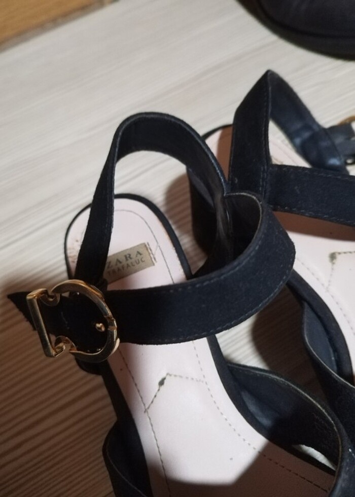 Zara topuklu önü açık ayakkabı - Görsel 3