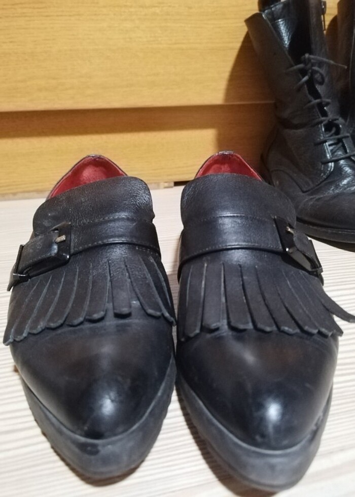 özel tasarım deri ayakkabı - Görsel 2