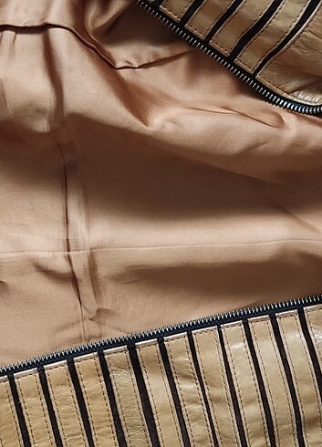 Tug & Mine Koelksiyon Deri Çeketi - Görsel 4