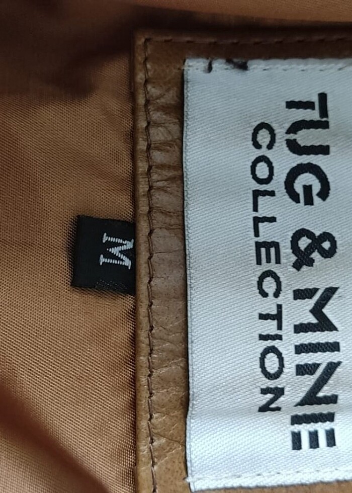 Tug & Mine Koelksiyon Deri Çeketi - Görsel 5