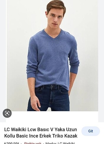 LC Waikiki Basic triko kazak