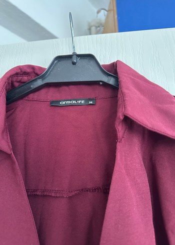 Armalife Yanı Bağlama Kolsuz Kruvaze Bluz - Görsel 8