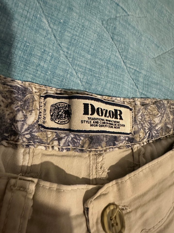 Bej Pamuklu Rahat Kesim Erkek Şort - Görsel 3