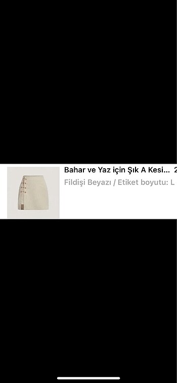 Diğer Krem etek