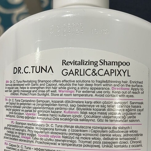  Beden Farmasi Sarımsaklı Şampuan