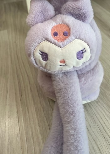 Hello Kitty Mor Peluş Oyuncak Kulaklık