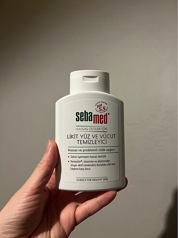 Sebamed Sebamed likit yüz ve vücut temizleyici