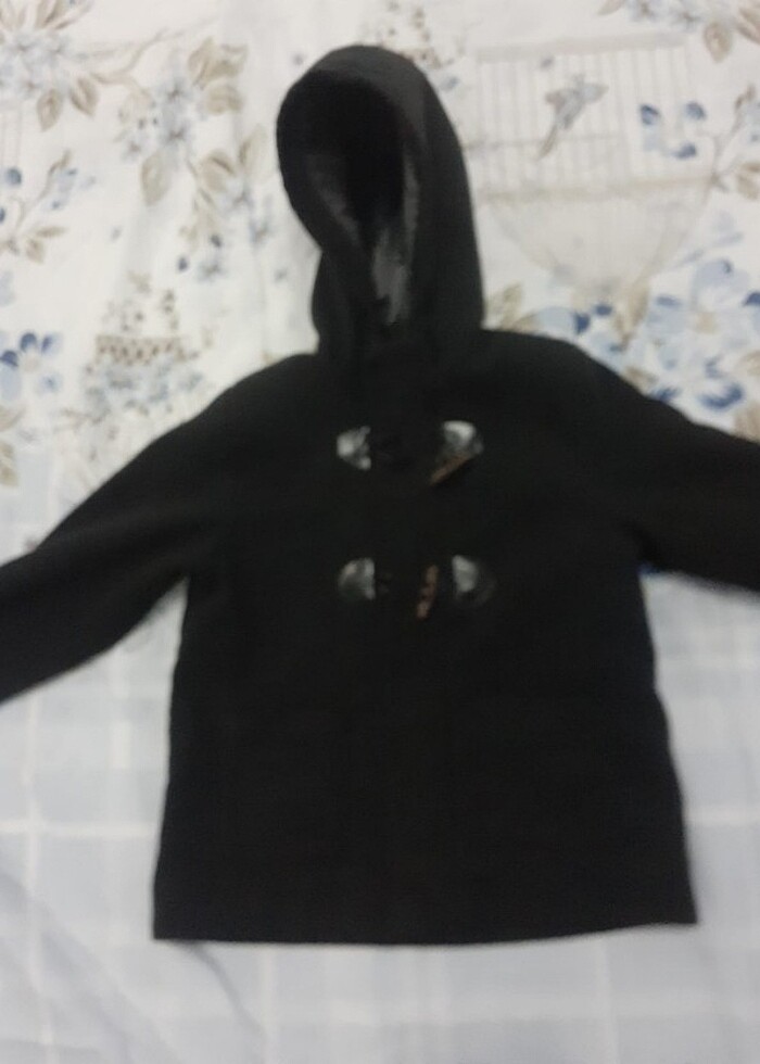 Kaşe çocuk montu  - Görsel 3