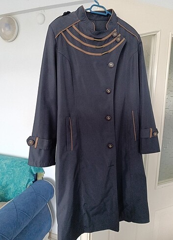 Trençkot yağmurluk mont kaban  - Görsel 7