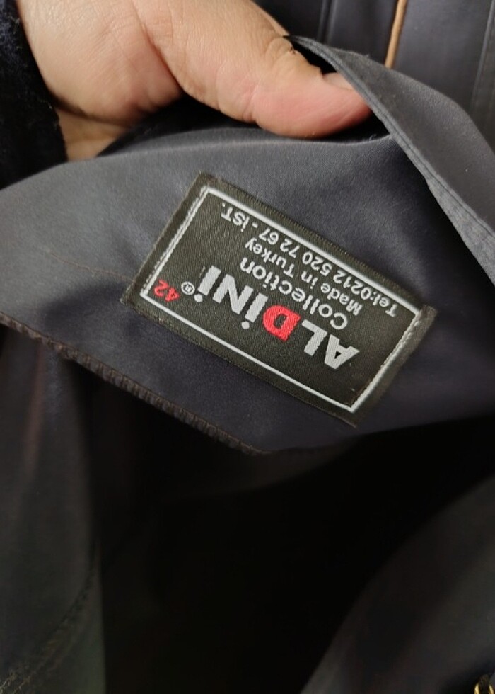 Trençkot yağmurluk mont kaban  - Görsel 5