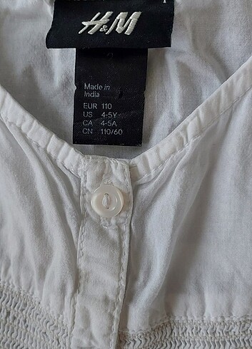 4 Yaş Beden çeşitli Renk H&M gömlek 4-5 şort 5-6 yas
