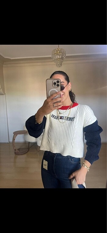 Tommy Hilfiger Tommy crop kazak