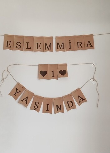 Beden Doğum Günü Duvar Süsü Banner Flama