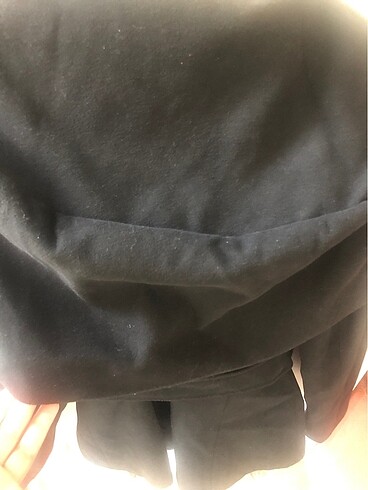 m Beden siyah Renk Kaşe kaban