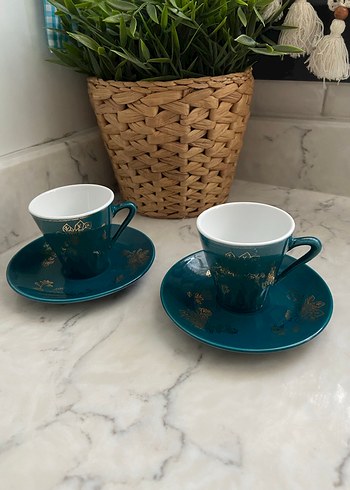 Uzak Doğu Vintage 4lü Fincan Takımı - Görsel 3