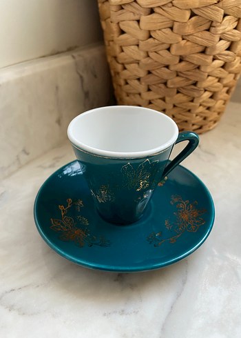 Uzak Doğu Vintage 4lü Fincan Takımı - Görsel 6