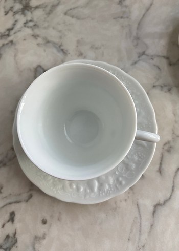 Limoges France İkili Fincan - Görsel 8