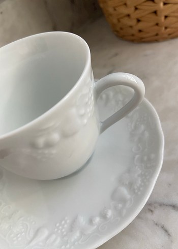 Limoges France İkili Fincan - Görsel 14