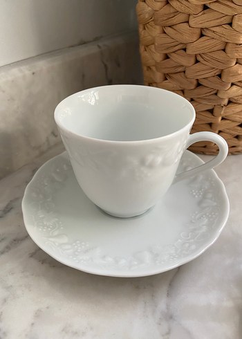 Limoges France İkili Fincan - Görsel 3