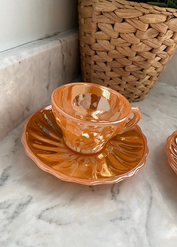 Antika Anchor Hocking Fincan - Görsel 3