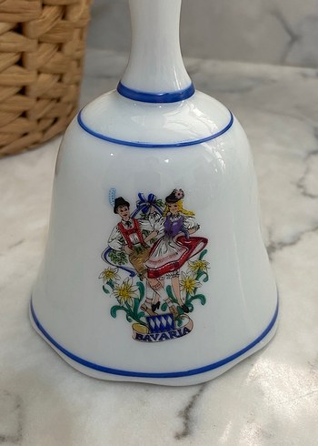 Reutter Porzellan Bavaria Porselen Çan - Görsel 2