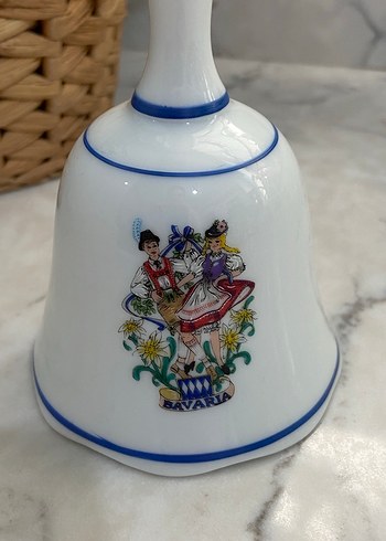 Reutter Porzellan Bavaria Porselen Çan - Görsel 4