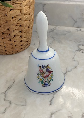 Reutter Porzellan Bavaria Porselen Çan - Görsel 6