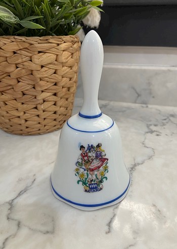 Reutter Porzellan Bavaria Porselen Çan - Görsel 3