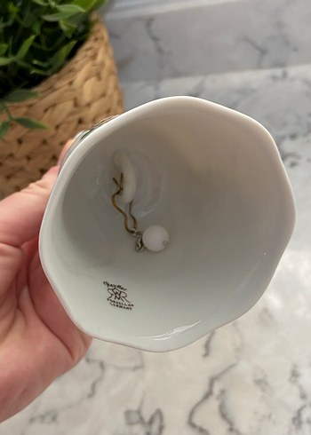 Reutter Porzellan Bavaria Porselen Çan - Görsel 8