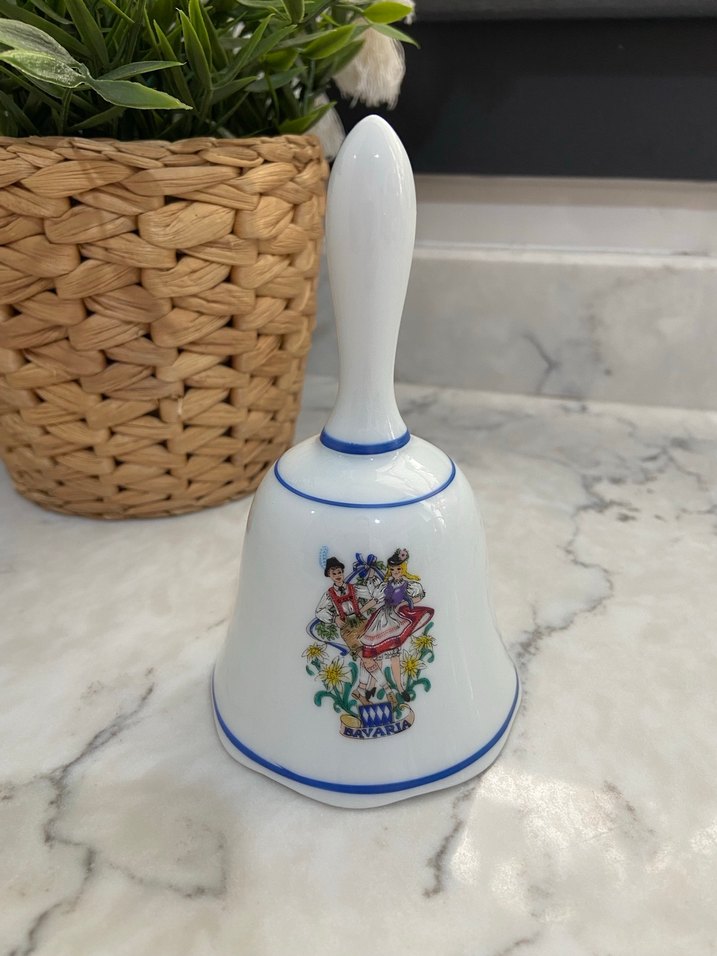 Reutter Porzellan Bavaria Porselen Çan - Görsel 3