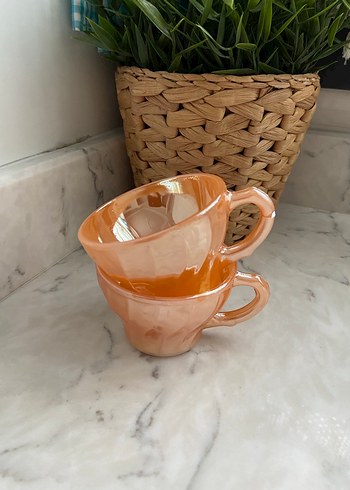 Antika Anchor Hocking Fincan - Görsel 5