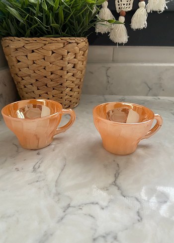 Antika Anchor Hocking Fincan - Görsel 2