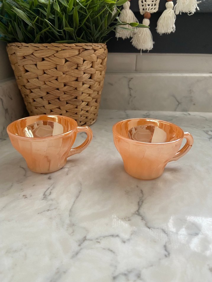 Antika Anchor Hocking Fincan - Görsel 2