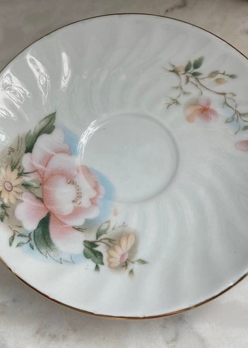 Japon Damgalı Vintage Fincan - Görsel 6