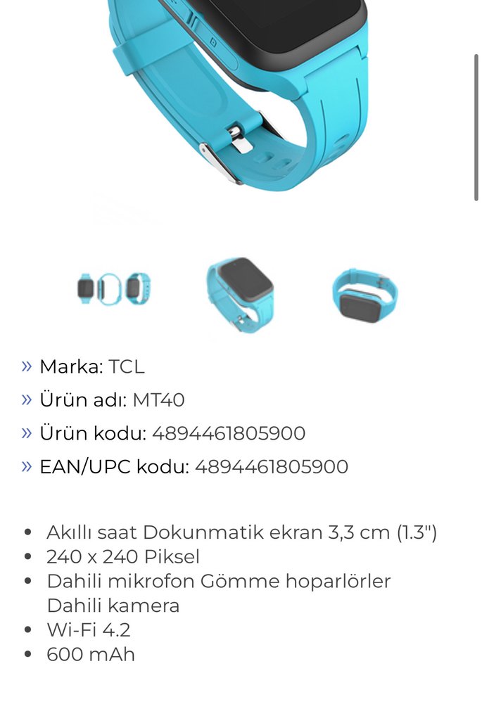 Çocuk akıllı saat - Görsel 5