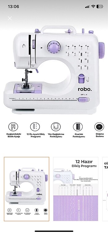 ROBO Dikiş Makinesi