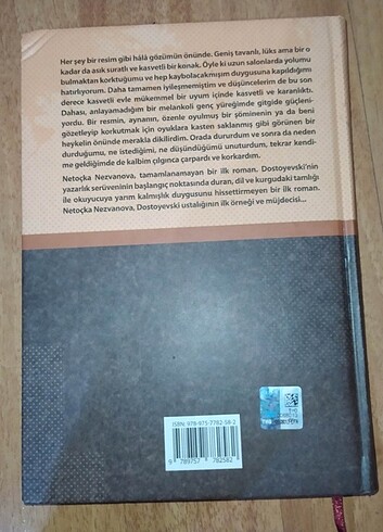  Dostoyevski Netoçka Nezvanova Kitap